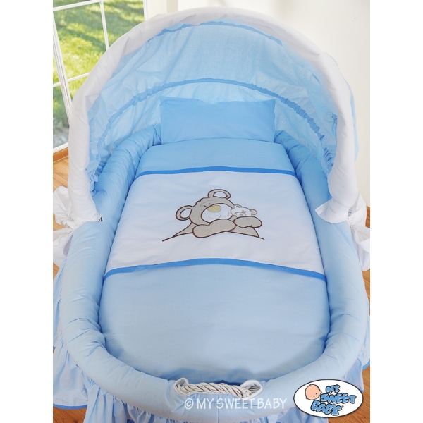 Beddengoed 2 st voor Babymand / Rieten Wieg