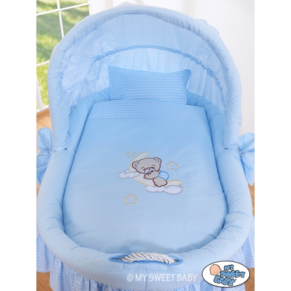 Beddengoed 2 st voor Babymand / Rieten Wieg