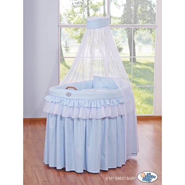 Beddengoed - Hemeltje voor Babymand / Rieten Babybed