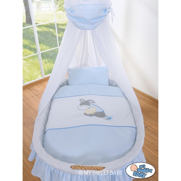 Beddengoed - Hemeltje voor Babymand / Rieten Babybed