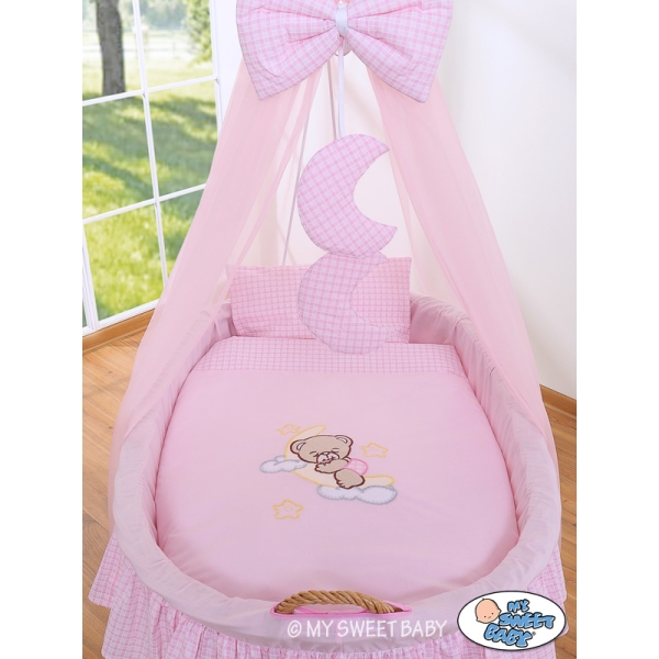 Beddengoed voor baby wiegje 2 st