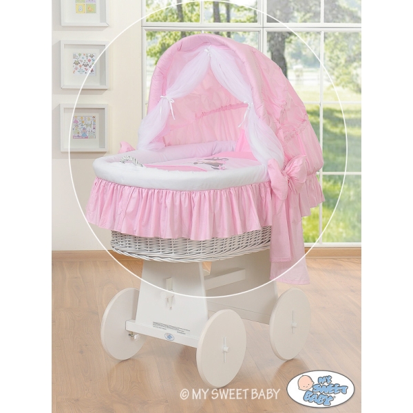 Beddengoed voor Baby Wiegje Roze