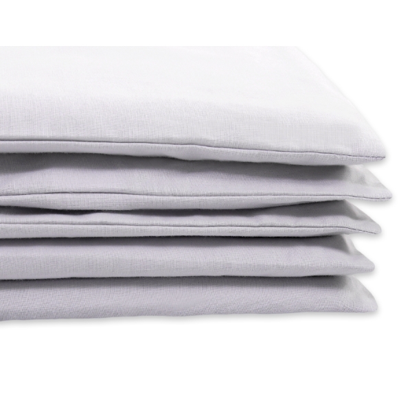 Beddengoed voor Babybed 2 st Grijs