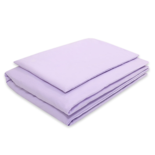 Beddengoed voor Babybed 2 st Purper