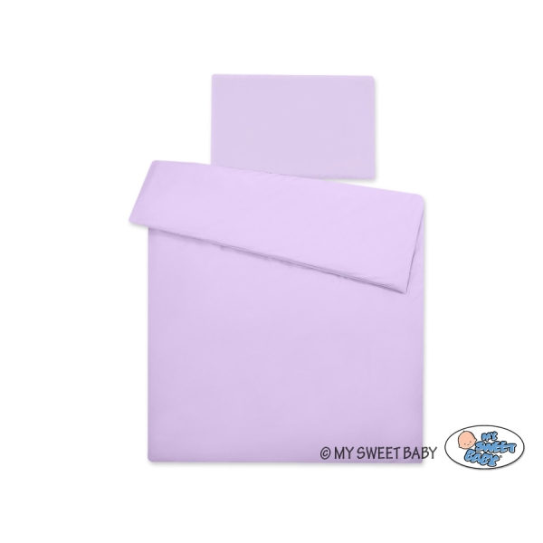 Beddengoed voor Babybed 2 st Purper
