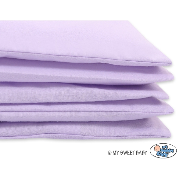 Beddengoed voor Babybed 2 st Purper
