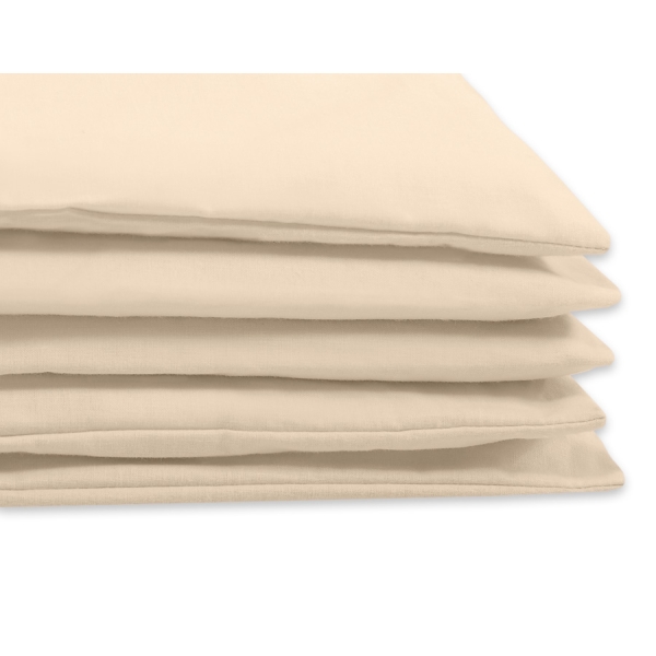 Beddengoed voor babybedje 60x120 cm of 70x140 cm Beige
