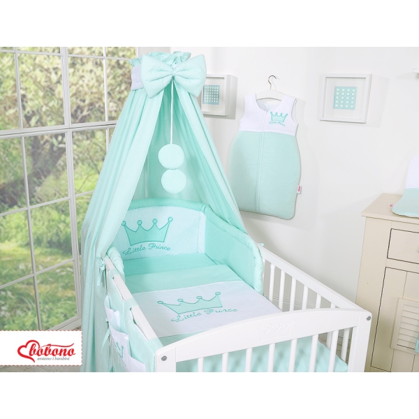 Beddengoed voor Kinderbed 11 st met Hemeltje -  Mint Little Prince Princess