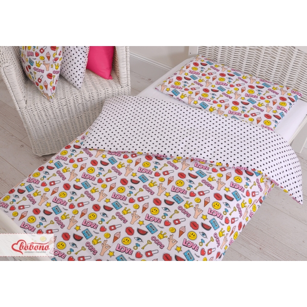 Beddengoed voor Kinderbed 2 dele 140x200 Junior Leeuw