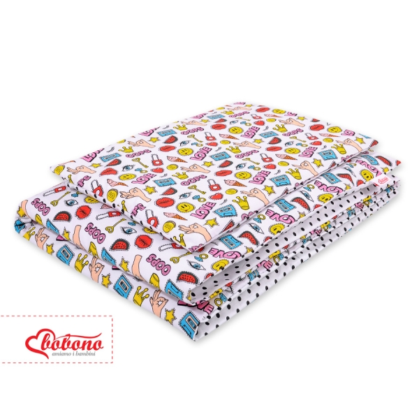 Beddengoed voor Kinderbed 2 dele 140x200 Junior Leeuw