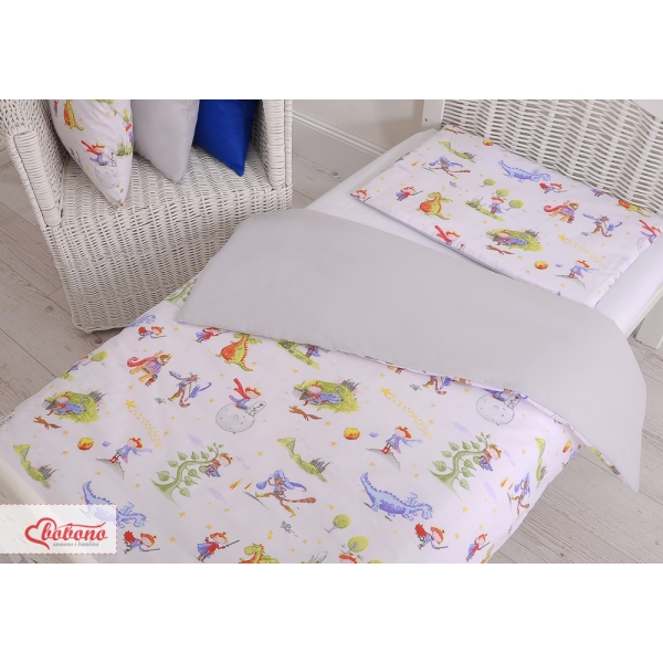 Beddengoed voor Kinderbed 2 dele 140x200 Junior Puss In Boots