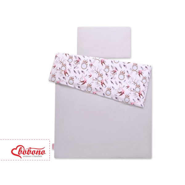 Beddengoed voor Kinderbed 2 dele 140x200 Junior Roze Slak