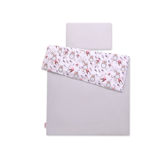 Beddengoed voor Kinderbed 2 dele 140x200 Junior Roze Slak