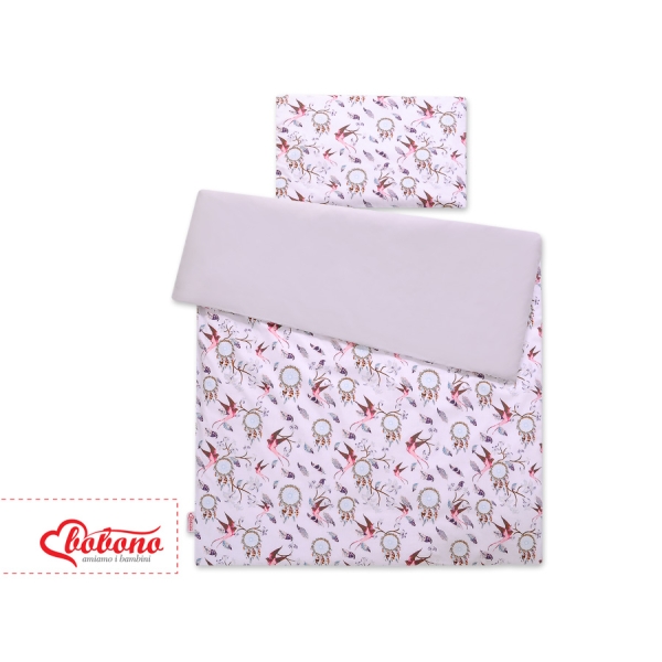 Beddengoed voor Kinderbed 2 dele 140x200 Junior Roze Slak