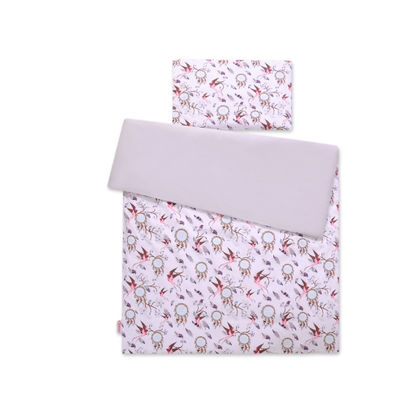 Beddengoed voor Kinderbed 2 dele 140x200 Junior Roze Slak