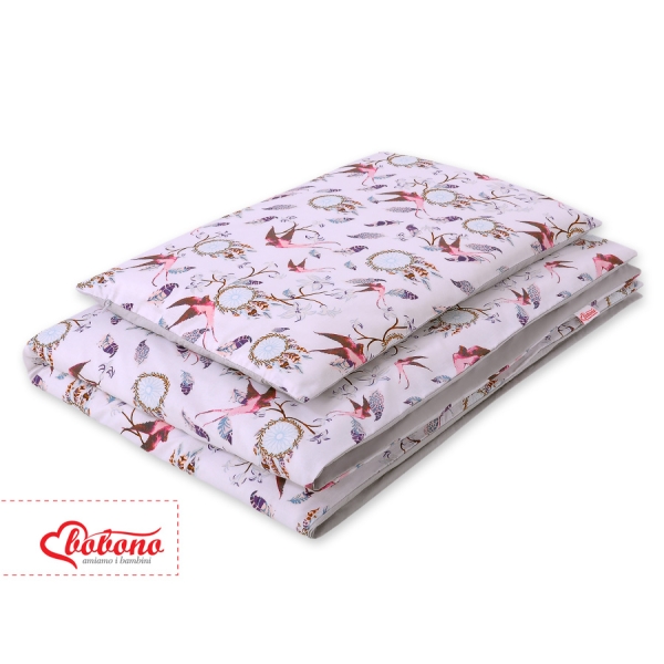 Beddengoed voor Kinderbed 2 dele 140x200 Junior Roze Slak