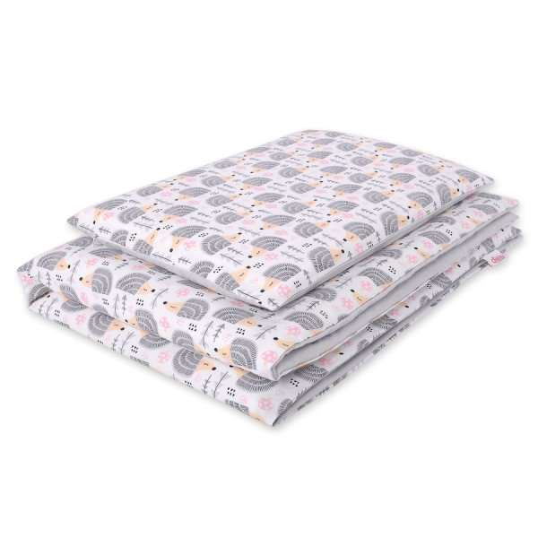 Beddengoed voor Kinderbed  2 delen 100x135 Mini Grijs Egel