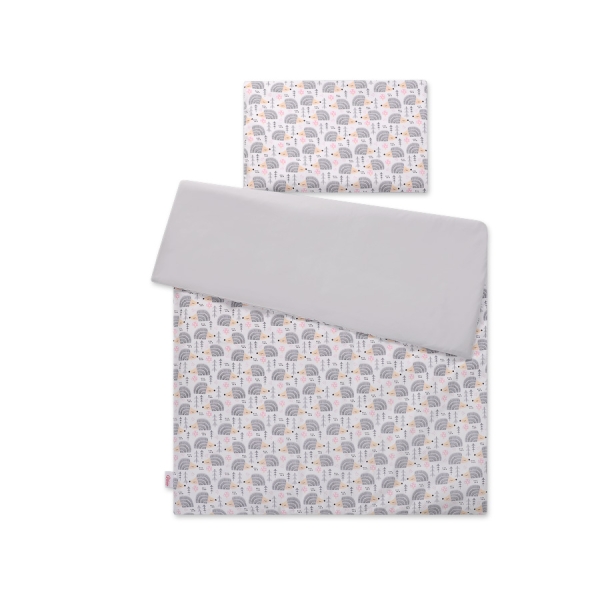Beddengoed voor Kinderbed  2 delen 100x135 Mini Grijs Egel