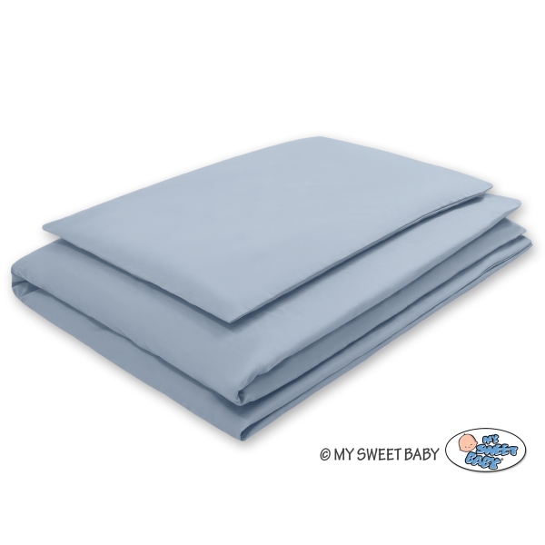 Beddengoed voor Kinderbed 2 st  Pastelblauw