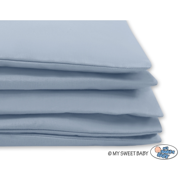 Beddengoed voor Kinderbed 2 st  Pastelblauw