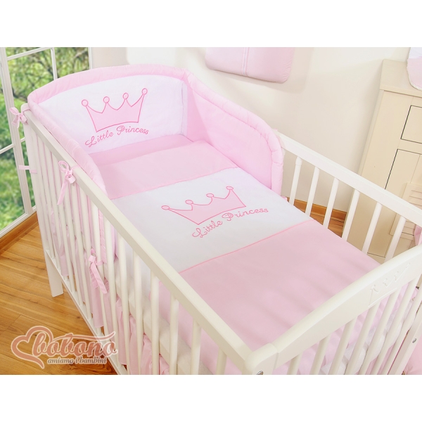 Beddengoed voor Kinderbed 2 st -  Roze Little Prince Princess