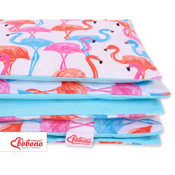 Beddengoed voor Ledikant 2 dele 140x200 Junior Flamingo