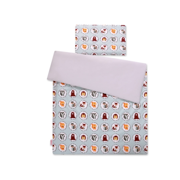Beddengoed voor Ledikant 2 dele 140x200 Junior Mint Kleine Dieren