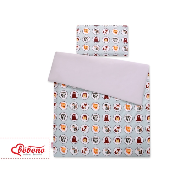 Beddengoed voor Ledikant 2 dele 140x200 Junior Mint Kleine Dieren