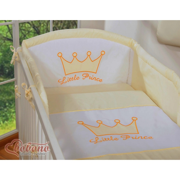 Beddengoed voor Ledikant 2 st -  Ivoor Little Prince Princess