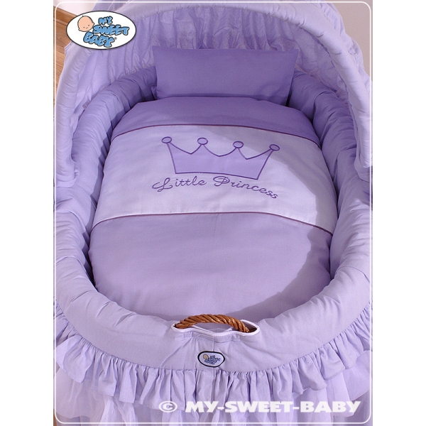 Beddengoed voor Rieten Baby Wieg 2 st