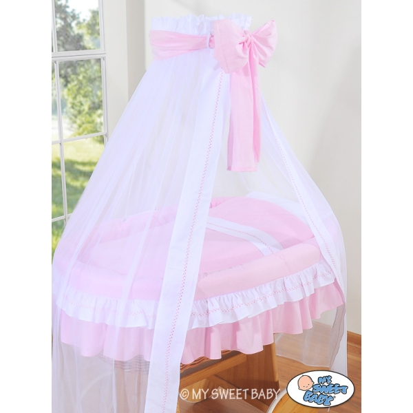 Beddengoed voor Rieten Baby Wieg 2 st
