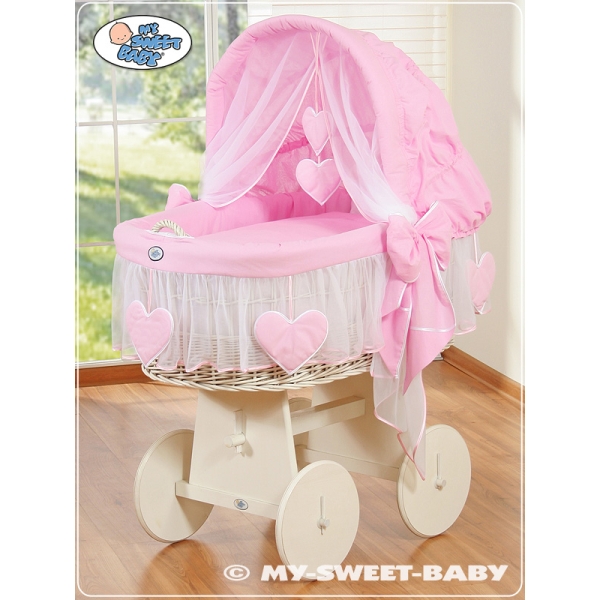 Beddengoed voor Rieten Baby Wieg 2 st