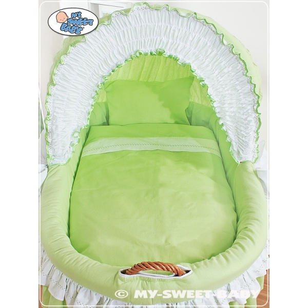 Beddengoed voor Rieten Baby Wieg 2 st