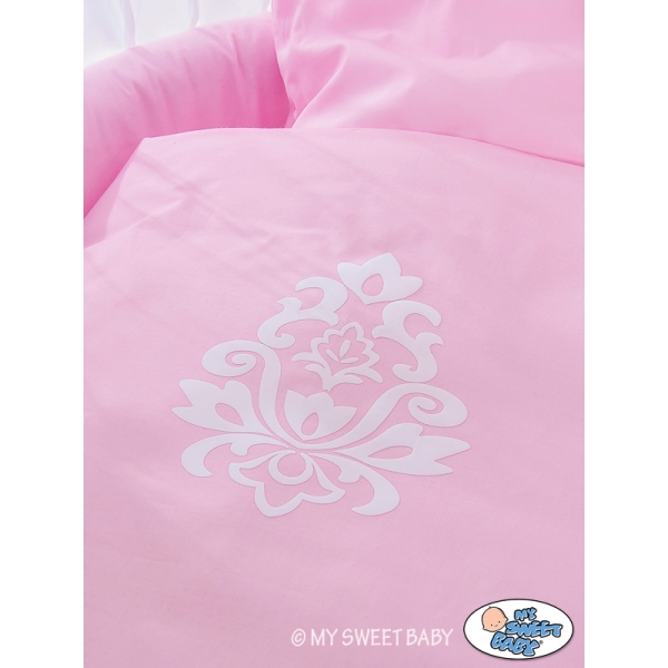 Beddengoed voor Rieten Baby Wieg 2 st
