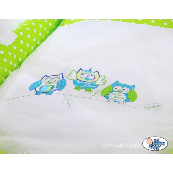 Beddengoed voor Rieten Baby Wieg 2 st