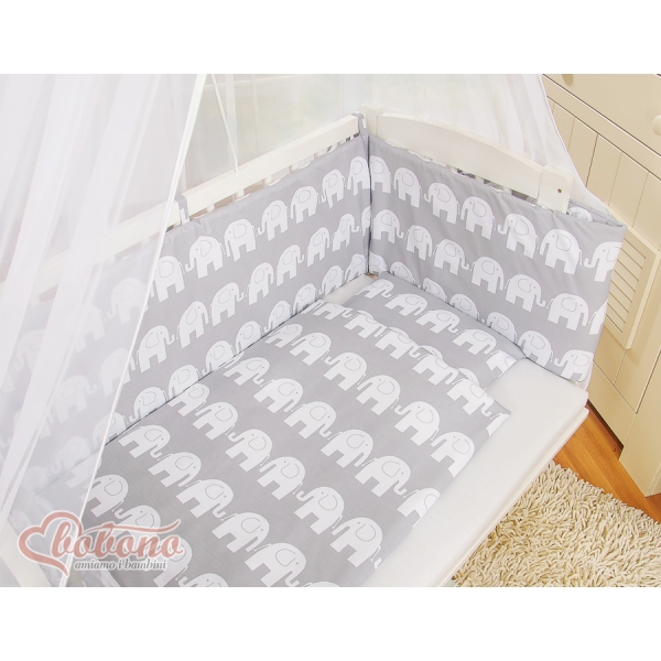 Beddengoedset voor Bijzetbed Baby  6 st FABIO Roze
