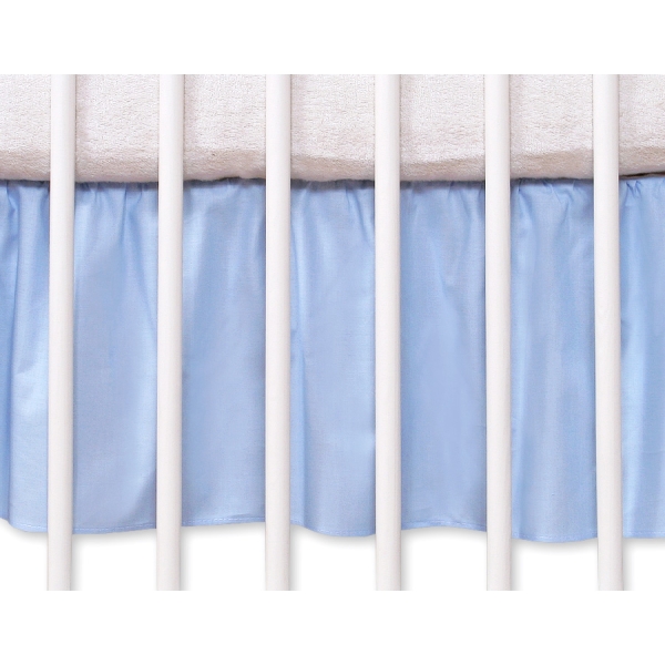 Bedrok voor Baby Ledikant 120x60 cm - Harten Blauw