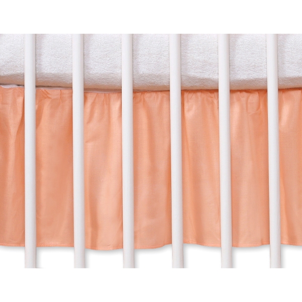 Bedrok voor Baby Ledikant 120x60 cm - Harten Perzik