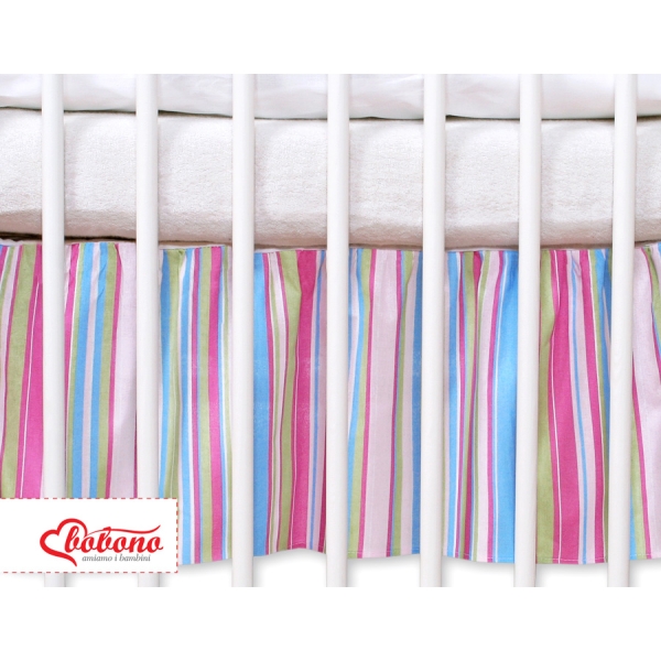 Bedrok voor Baby Ledikant 120x60 cm - Harten Purper Snijder