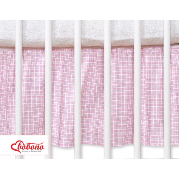 Bedrok voor Kinderbed 120x60 cm - Harten Roze
