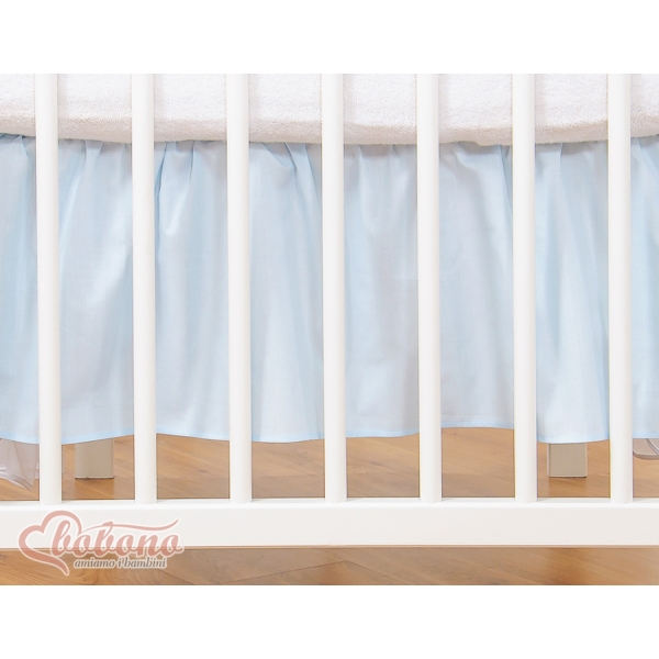 Bedrok voor Ledikant 120x60 cm -  Blauw Little Prince Princess