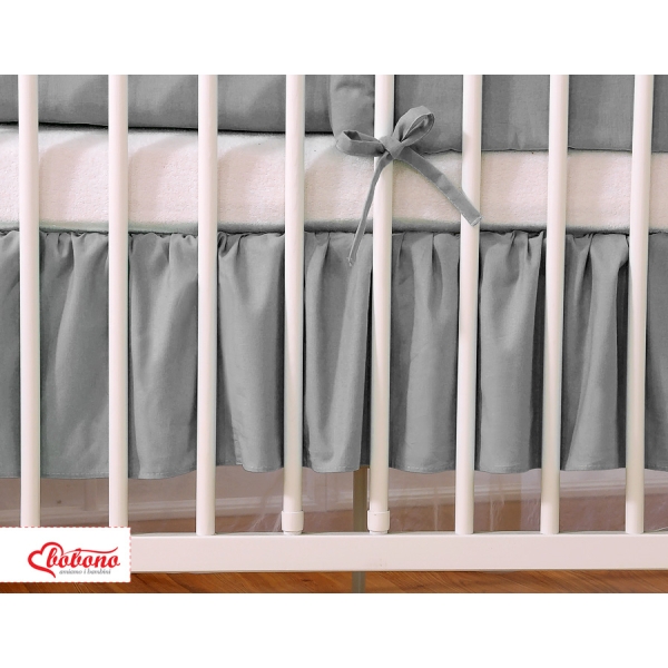 Bedrok voor Ledikant 140x70 cm - Harten Antraciet