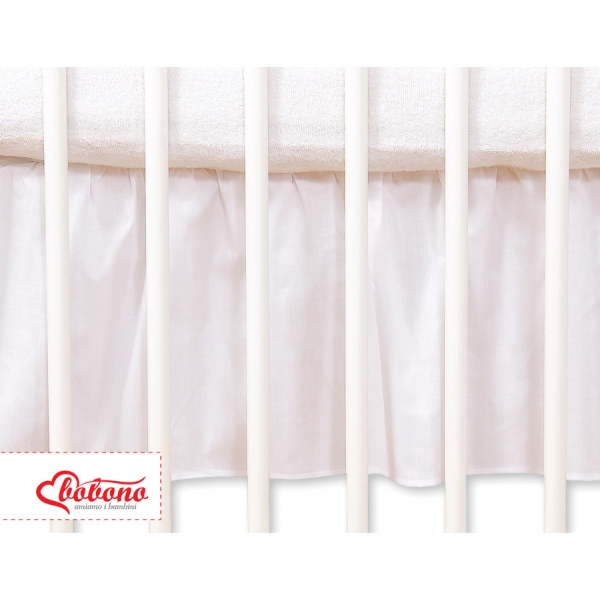 Bedrok voor Ledikant 140x70 cm - Harten Wit
