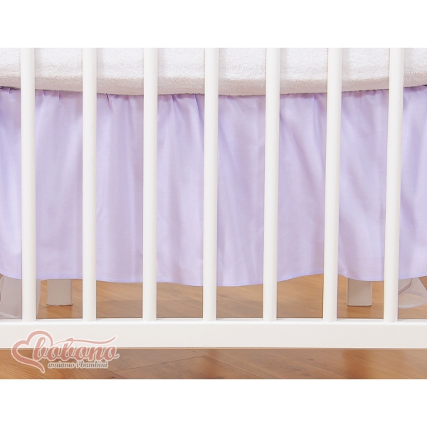 Bedrok voor Ledikant 140x70 cm -  Purper Little Prince Princess