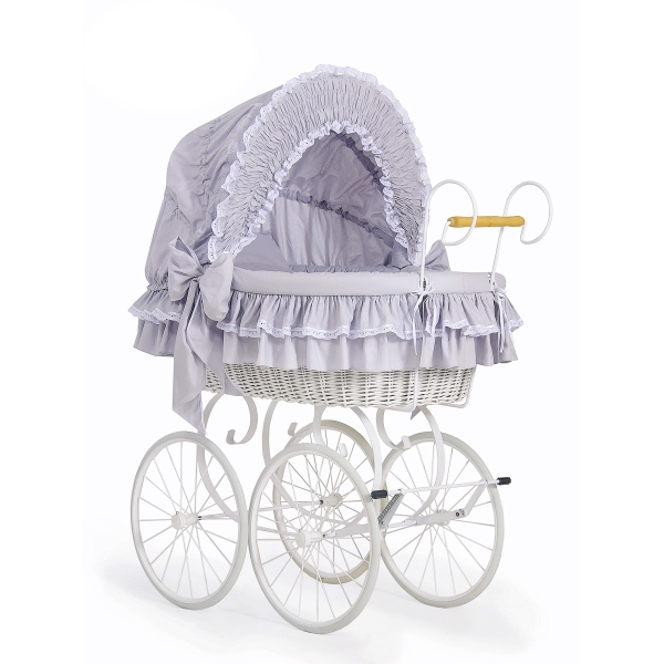Brocante Babywieg Grijs Victoria