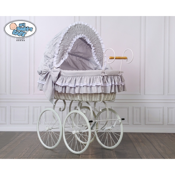 Brocante Babywieg Grijs Victoria