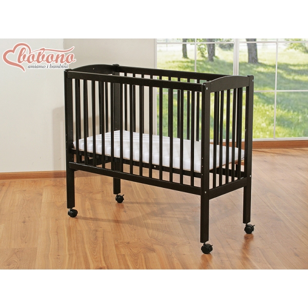 Co-sleeper Kinderbed met Matras en beddengoed -  Bruin