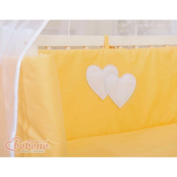 Co-sleeper Kinderbed met Matras en beddengoed -  Perzik