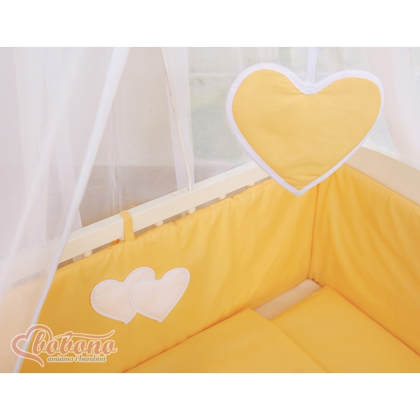 Co-sleeper Kinderbed met Matras en beddengoed -  Perzik