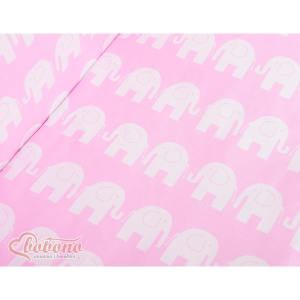 Co-sleeper Kinderbed met Matras en beddengoed -  Roze